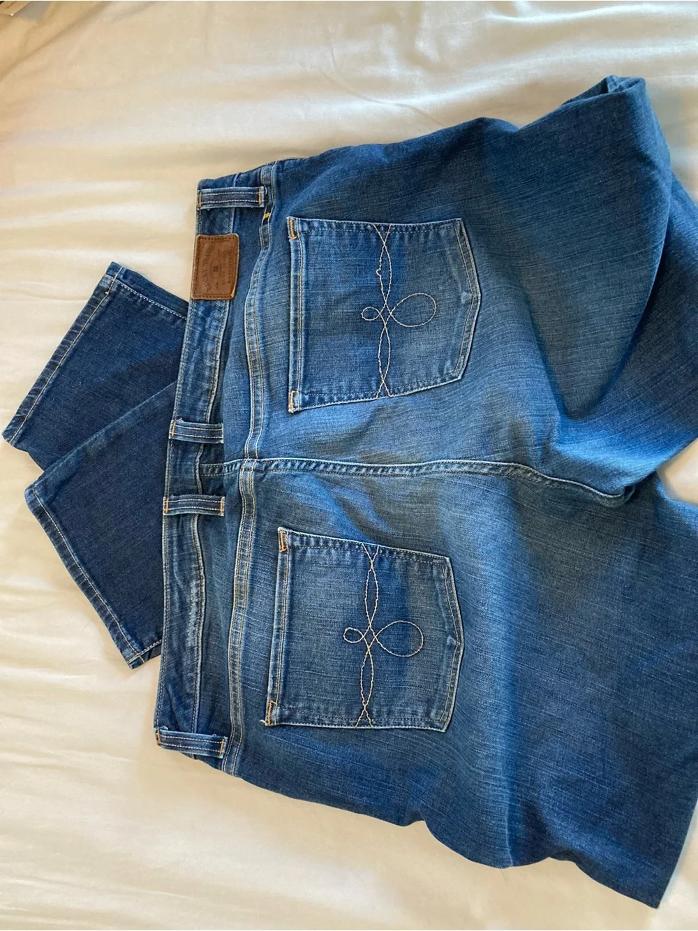 Lucky Brand Dark Blue Straight Jeans 18W